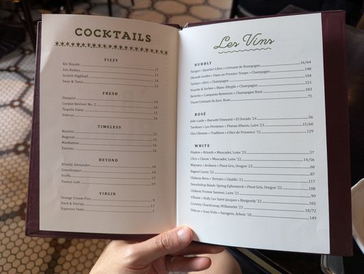 Menu photo 1 Bar Blanc Atlanta, GA Menu photo 1 Bar Blanc Atlanta, GA