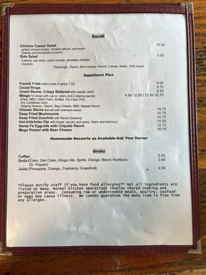 Menu photo 2 The Fishhook Bar & Grill Palmer, AK Menu photo 2 The Fishhook Bar & Grill Palmer, AK
