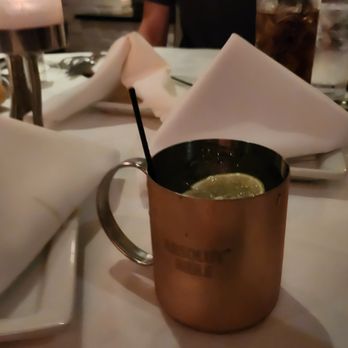 Ruth's Chris Steak House - Mule cocktail - Seafood Near Me - Northbrook, Illinois Ruth's Chris Steak House - Mule cocktail - Seafood Near Me - Northbrook, Illinois