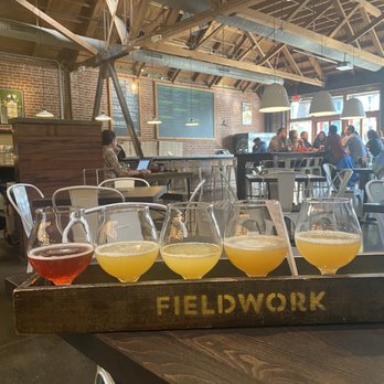 Fieldwork - Flight tasting - Breweries Near Me - Sacramento, California
