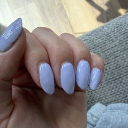 Disappointed in the painting, did not go all the way up to my cuticles Disappointed in the painting, did not go all the way up to my cuticles
