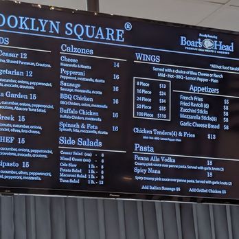 Brooklyn Square - Salads, Calzones, and Wings Menu (Summer 2026) - Pizza Near Me - Pasadena, California