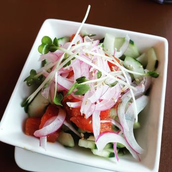 Awesome Sushi - Tuna Poke Salad! - Japanese Near Me - Long Beach, California