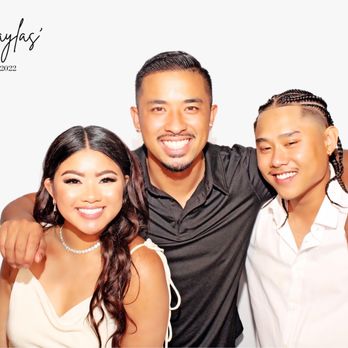 PicStar Booth - The Baylas' with the owner of Picstarbooth, Ervin. - Photo Booth Rentals Near Me