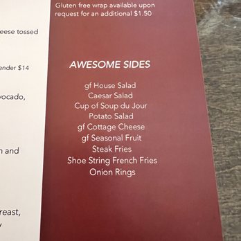 Fargo's Steak House - Sides! - Steakhouses Near Me - Payson, Arizona