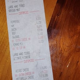 Receipt of Purchase