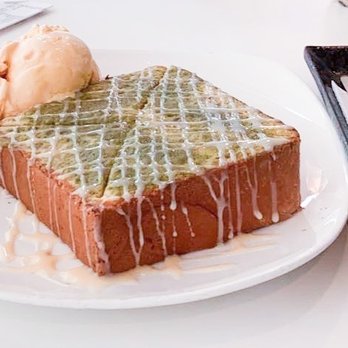 Twinkle Tea - Alhambra - Matcha Sweet Butter Toast - Coffee & Tea Near Me - Alhambra, California