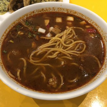 Animo Ay Caldos - Birriaramen (ramen with goat meat) - Tacos Near Me - Ciudad de México, DIF