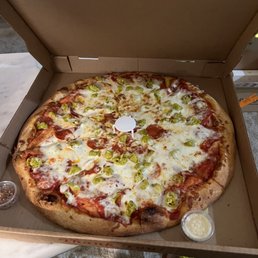 Large Pepperoni pizza Large Pepperoni pizza