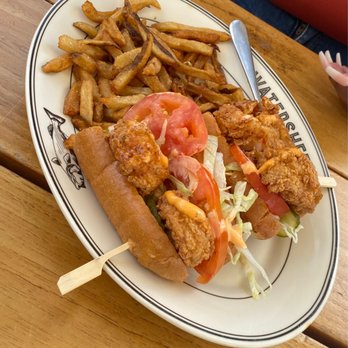 Watershed - Shrimp Po Boy Sandwich - Seafood Near Me - Baltimore, Maryland Watershed - Shrimp Po Boy Sandwich - Seafood Near Me - Baltimore, Maryland
