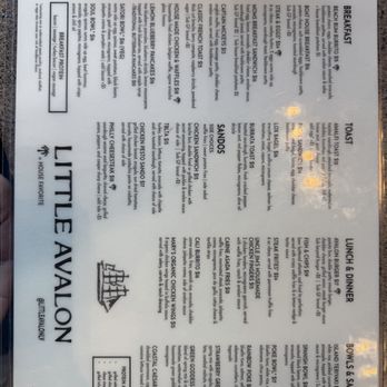Little Avalon - Food menu - Cafes Near Me - Las Vegas, Nevada Little Avalon - Food menu - Cafes Near Me - Las Vegas, Nevada