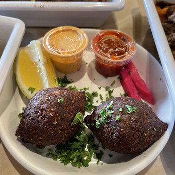 Mazra - Kibbeh (2) - Middle Eastern Near Me - San Bruno, California Mazra - Kibbeh (2) - Middle Eastern Near Me - San Bruno, California