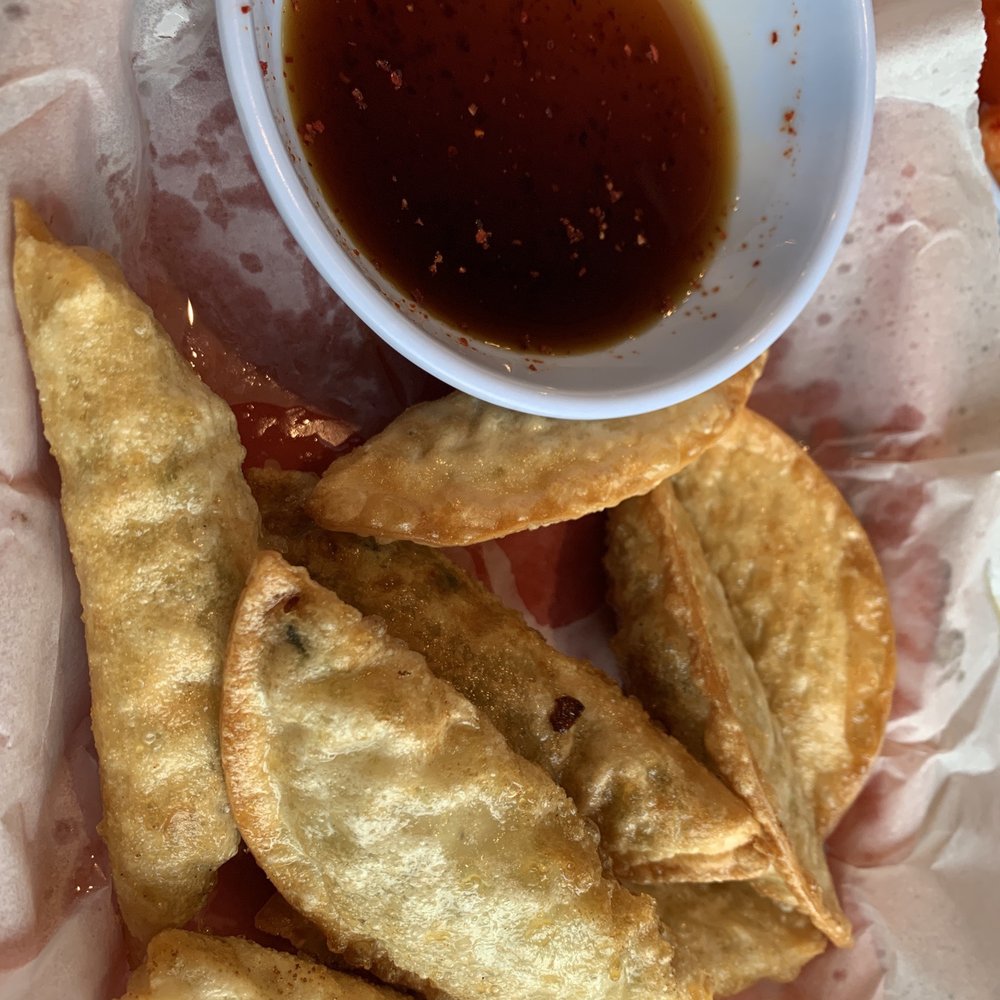 Veggie fried dumplings