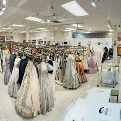 Shehnai Bridal Boutique - Inside View of the 4,000 Sq Ft. showroom located in Fremont, CA.