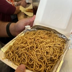 Pacific Crab House - Garlic noodles