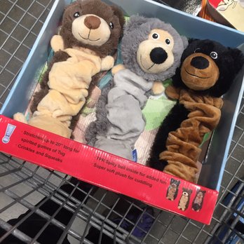 Costco Wholesale - 3 toys for $7.99. My puppy is a very happy camper! Crinkles, squeaks and has a spiky squeaker ball inside. Soft and cuddly too! - Grocery Near Me - Shelby Township, Michigan Costco Wholesale - 3 toys for $7.99. My puppy is a very happy camper! Crinkles, squeaks and has a spiky squeaker ball inside. Soft and cuddly too! - Grocery Near Me - Shelby Township, Michigan