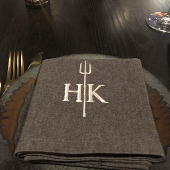 Gordon Ramsay Hell's Kitchen - They actually refold  your beautiful napkin if you  get up during service! - Steakhouses Near Me - Stateline, Nevada
