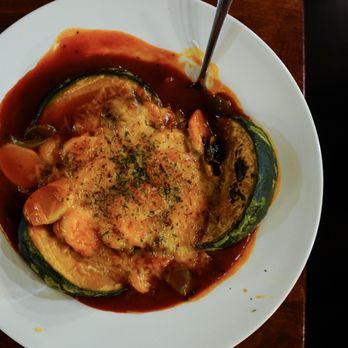 Cafe Scent - Spicy rice cake with pumpkin (No seafood) - Coffee & Tea Near Me - Los Angeles, California Cafe Scent - Spicy rice cake with pumpkin (No seafood) - Coffee & Tea Near Me - Los Angeles, California