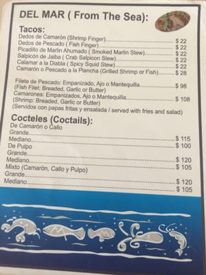 Menu photo 5 Marisma Fish Taco Puerto Vallarta, JAL Menu photo 5 Marisma Fish Taco Puerto Vallarta, JAL