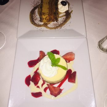 Davio's - Amaretto cheesecake and chocolate espresso terrine - Italian Near Me - Boston, Massachusetts