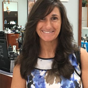 Hair Cut And Blow Dry By Valerie Long Facial Angle With Side Bang