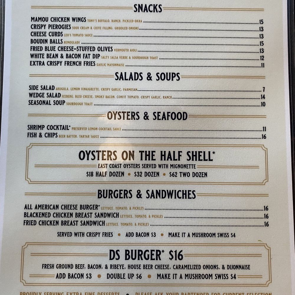 Menu (3/2025)