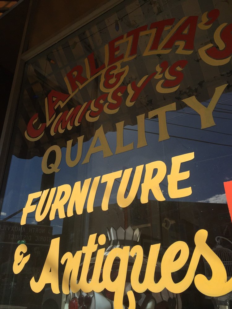 CARLETTA’S FURNITURE & FINDS Updated September 2024 710 North Central St, Knoxville