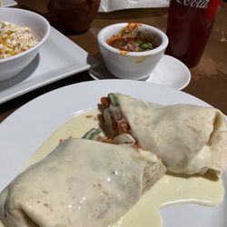 Victor’s Mexican Taqueria & Grill - Wet veggie burrito