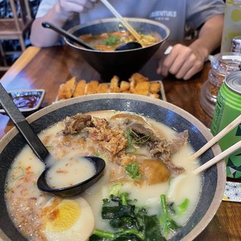 Ramen Bones - Sukiyaki with udon. Side order chicken katsu. Chicken katsu with ramen - Ramen Near Me - Maui, Hawaii Ramen Bones - Sukiyaki with udon. Side order chicken katsu. Chicken katsu with ramen - Ramen Near Me - Maui, Hawaii