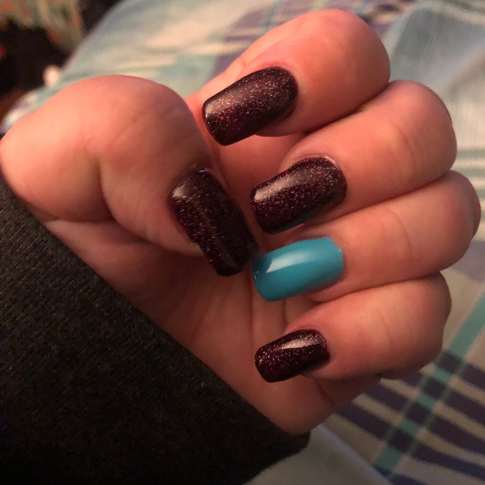 Anh's Nails & Spa - My holiday nails - Nail Salons Near Me - Fremont, California