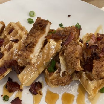 Eggsquisite Cafe - Rockwall - Cajun fried chicken and waffles - Breakfast & Brunch Near Me - Rockwall, Texas