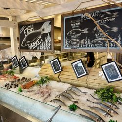 Floga Estiatorio and Event Space - Fish display