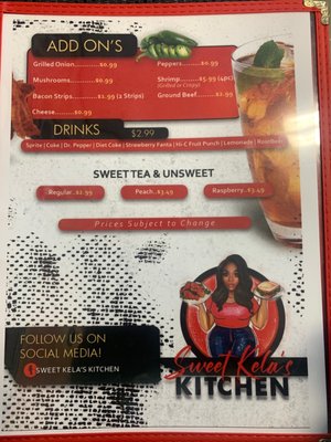 Menu photo 1 sweet kela's kitchen Mansfield, LA