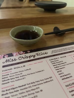 Menu photo 8 Miss Crispy Rice Coral Gables, FL