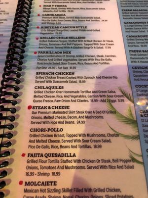 Menu photo 1 Mi cancun - Pittsboro Pittsboro, NC