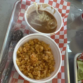 Tacos Los Neri - Plate comes with beans rice and salsa with chips - Tacos Near Me - Henderson, Nevada Tacos Los Neri - Plate comes with beans rice and salsa with chips - Tacos Near Me - Henderson, Nevada