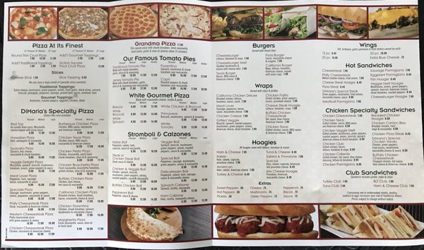 Menu photo 3 DiMaria's Pizza & Italian Kitchen Lititz, PA