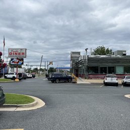 Exterior outside entrance of Double T Diner - White Marsh, Maryland Exterior outside entrance of Double T Diner - White Marsh, Maryland