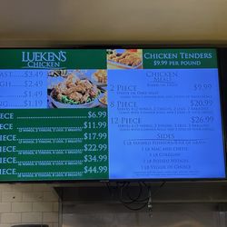 Lueken's Village Foods - Chicken Menu