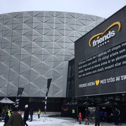 Friends Arena - Friends Arena von der Mall aus gesehen.