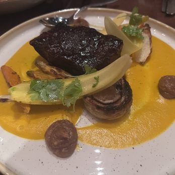 Tiffins Restaurant - Tamarind-braised Short Rib - New American Near Me - Lake Buena Vista, Florida Tiffins Restaurant - Tamarind-braised Short Rib - New American Near Me - Lake Buena Vista, Florida