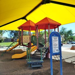 One of the many play areas