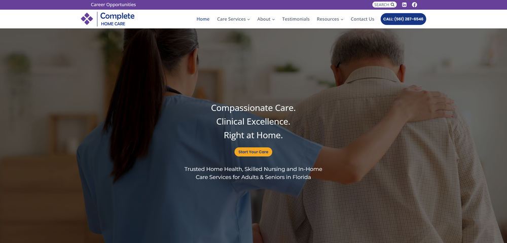 Complete Home Care - home care agency in Tampa, FL