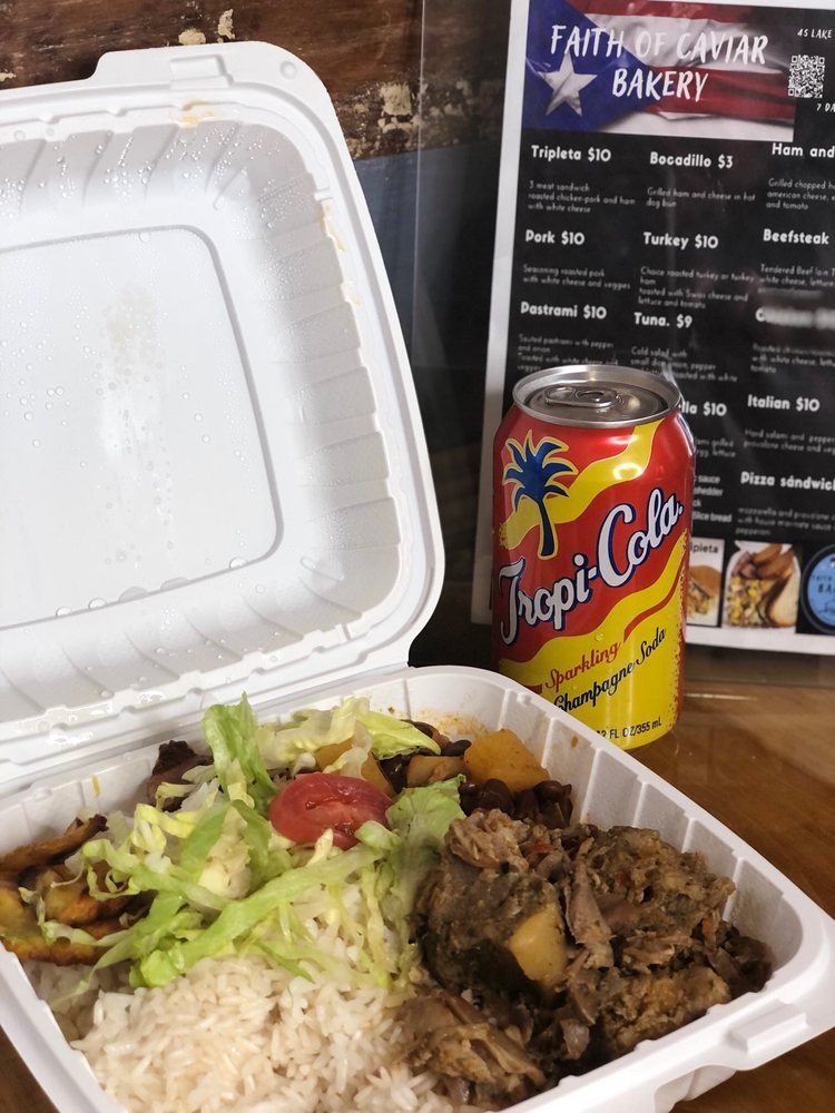 Food from Faith of Caviar Bakery