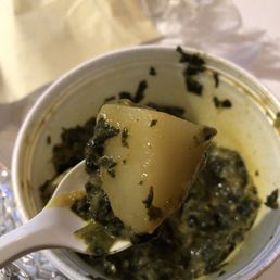 69. Saag Ponir (with no ponir, but POTATO?) yuck. 69. Saag Ponir (with no ponir, but POTATO?) yuck.