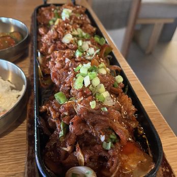 Ondam - Stir-Fried Spicy Pork - Korean Near Me - Santa Clara, California Ondam - Stir-Fried Spicy Pork - Korean Near Me - Santa Clara, California
