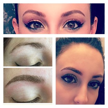 PermaLine Cosmetics - Top photo is it healed. Left was before and right after procedure, right is after (included) touch up. Love having nice brows! - Permanent Makeup Near Me - New York, New York PermaLine Cosmetics - Top photo is it healed. Left was before and right after procedure, right is after (included) touch up. Love having nice brows! - Permanent Makeup Near Me - New York, New York