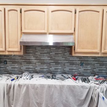 Alpha Tile - Before/After Backsplash & countertop - Tiling Near Me Alpha Tile - Before/After Backsplash & countertop - Tiling Near Me