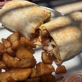 Burnt Crumbs - Breakfast Burrito - New American Near Me - Irvine, California