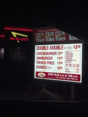 Menu photo 7 In-N-Out Burger Las Vegas, NV Menu photo 7 In-N-Out Burger Las Vegas, NV